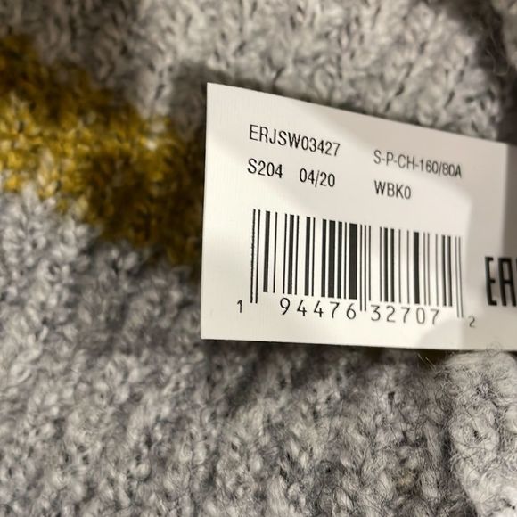 NWT || Roxy Sweaters Women Winter River Crew Neck Sweater Size‎ Small - Picture 8 of 12